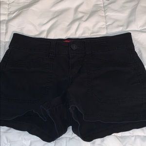Union bay size one black shorts